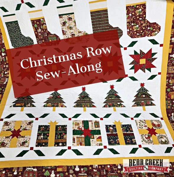 Christmas Row Quilt Sew-Along