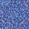 QT Fabrics Fantasia Packed Floral Blue