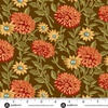 Andover Fabrics Autumn Woods Woodland Bloom Brown