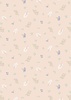Lewis and Irene Sky Garden Scattered Sprig Pale Peach