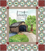 Covered Bridges in Spring I Free Quilt Pattern