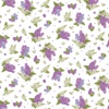Henry Glass Bloomerang Small Tossed Lilac and Butterflies