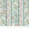 Northcott Woodland Heart Small Stripe Blue/Multi