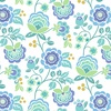 Andover Fabrics Anacapa Isle 108 Inch Wide Backing Fabric Flora Cadet