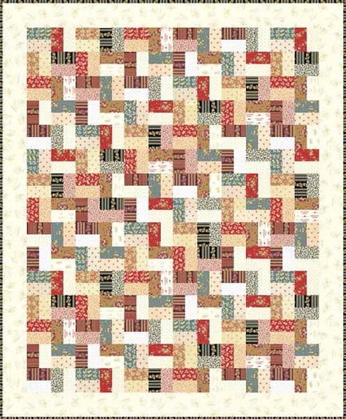 Little Logs Free Quilt Pattern by Andover Fabrics