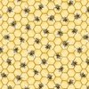 Studio E Fabrics Bee All You Can Bee Honeycomb Peach