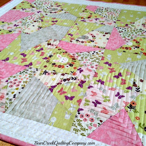 Bunny Garden Table Topper Tutorial