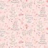 Wilmington Prints Mint Crush Word Toss Pink