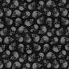 Studio E Fabrics Fear Factory Small Skull Toss Black