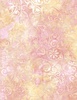 Wilmington Prints Oasis Batik Paisley Coral