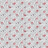 Clothworks Audrey Packed Floral White