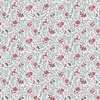 Clothworks Audrey Packed Floral White