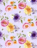 Wilmington Prints In Bloom Medium Floral Purple