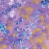 Benartex Metallic Impressions Metallic Sprigs Violet