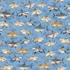 QT Fabrics Deep Sea Dazzle Sharks Toss Blue