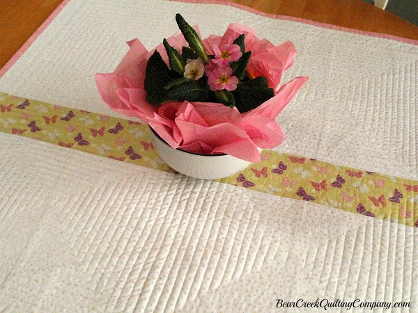 Bunny Garden Table Topper Tutorial