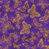 Benartex Metallic Impressions Butterfly Impressions Purple