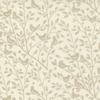 Moda Family Tree Birds and Branches Monotone Warm White