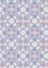 Lewis and Irene Fabrics Honey Sweet Flowers Soft Lilac