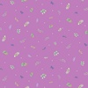 P&B Textiles Happy Ocean Life Tossed Seaweed Purple
