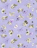 Wilmington Prints Fleur Amour Garden Polka Dot Purple