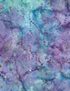 Wilmington Prints Polaris Batiks Dotted Swirls Purple