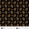 Andover Fabrics Carolina Falling Fleur Black