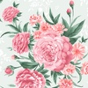 Maywood Studio Garden Picnic Big Bouquet Light Green