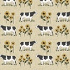 Benartex Heartland Grazing Cows Tan