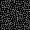 P&B Textiles Ramblings Salt and Pepper Tossed Swirls Black
