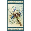 Henry Glass Awakenings Nest Panel Blue