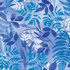 Benartex Fern Fantasy 108 Inch Wide Backing Fabric Blue