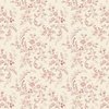 Andover Fabrics Petit Point Floral Vines Pink