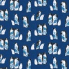 Benartex Polar Attitude Penguins Blue/Multi