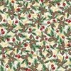 P&B Textiles Joyful Packed Pinecone Sprigs Cream