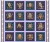 QT Fabrics Night Owls Owl Picture Patches Lilac