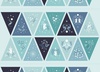Lewis and Irene Fabrics A Winter's Moon Bunting Panel