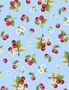 Wilmington Prints Sweet Cherry Toss Blue