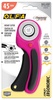 Olfa Splash 45mm Ergonomic Rotary Cutter - Magenta