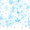 Northcott Illuminations Snowflakes Light Blue