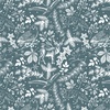 Blank Quilting Winter Whispers Winter Silhouettes Teal
