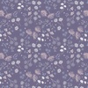 Lewis and Irene Fabrics Evenfall Night Garden Deep Purple