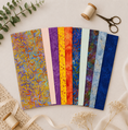 Batik #4 Extra Wide Strip Bundle