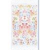 P&B Textiles Country Poetry Garden Panel White