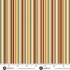 Andover Fabrics Hello Autumn Cinnamon Stripe Multi