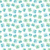 Benartex Daisy Up Butterfly Swirl Turquoise
