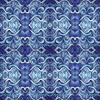 QT Fabrics Endless Blues Geo Medallion Blue