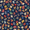 QT Fabrics Yippie Ki Yay! Cowboy Boots and Hats Navy