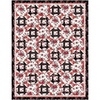 Ruby Dash of Flowers Free Quilt Pattern