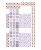 Riley Blake Designs Daybreak on the Prairie Tea Cozy Panel Purple